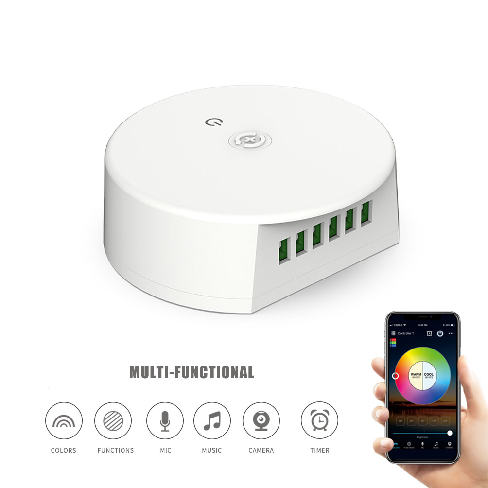 DC12/24V RGBW Bluetooth UFO Controller Working with Android,iOS System