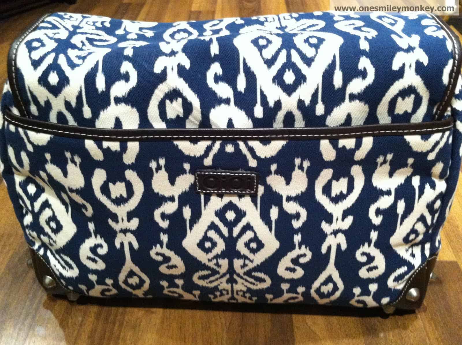 Organic Cotton EcoFriendly OiOi Diaper Bag Review *Closed Giveaway