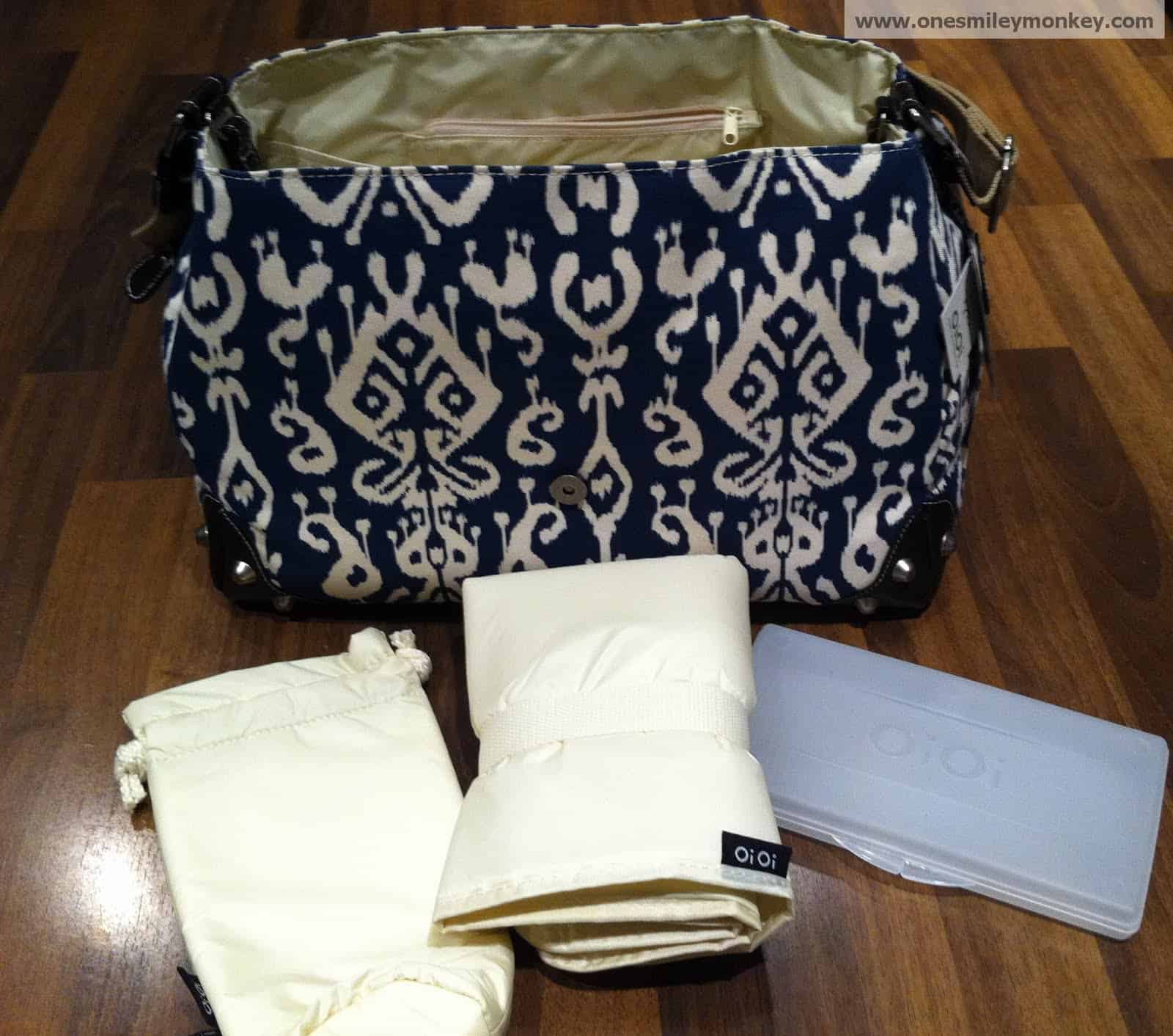 Organic Cotton EcoFriendly OiOi Diaper Bag Review *Closed Giveaway