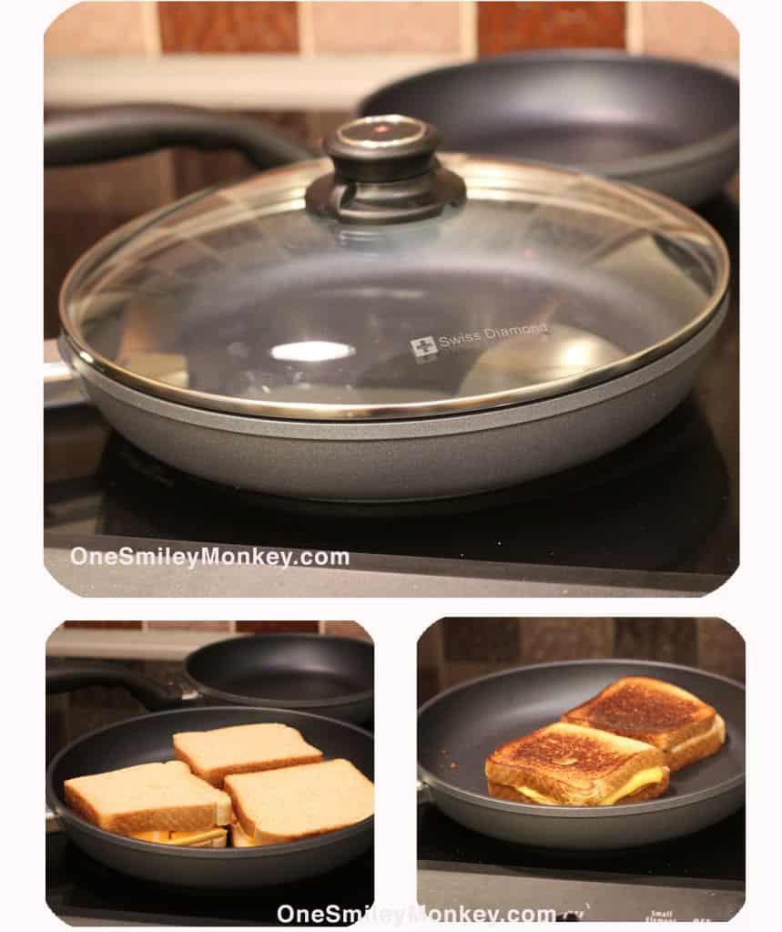 Swiss Diamond Cookware NonStick, PFOA Free Fry Pans {Giveaway}