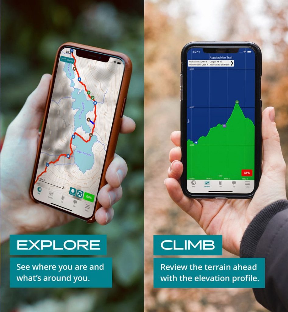 The Top Hiking GPS Apps for iPhone and Android One Step Then Another