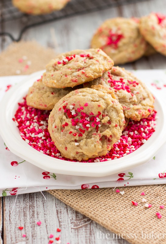 Cream Cheese Funfetti Cookies One Sweet Mess