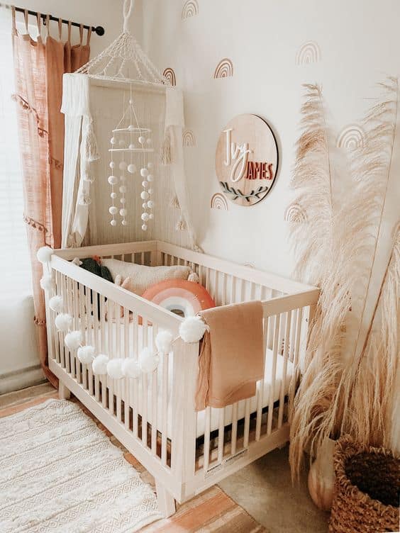 25+ Boho Rainbow Nursery Ideas You'll Swoon Over One Sweet Nursery