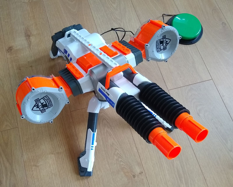 Switch Adapted NERF RhinoFire Elite
