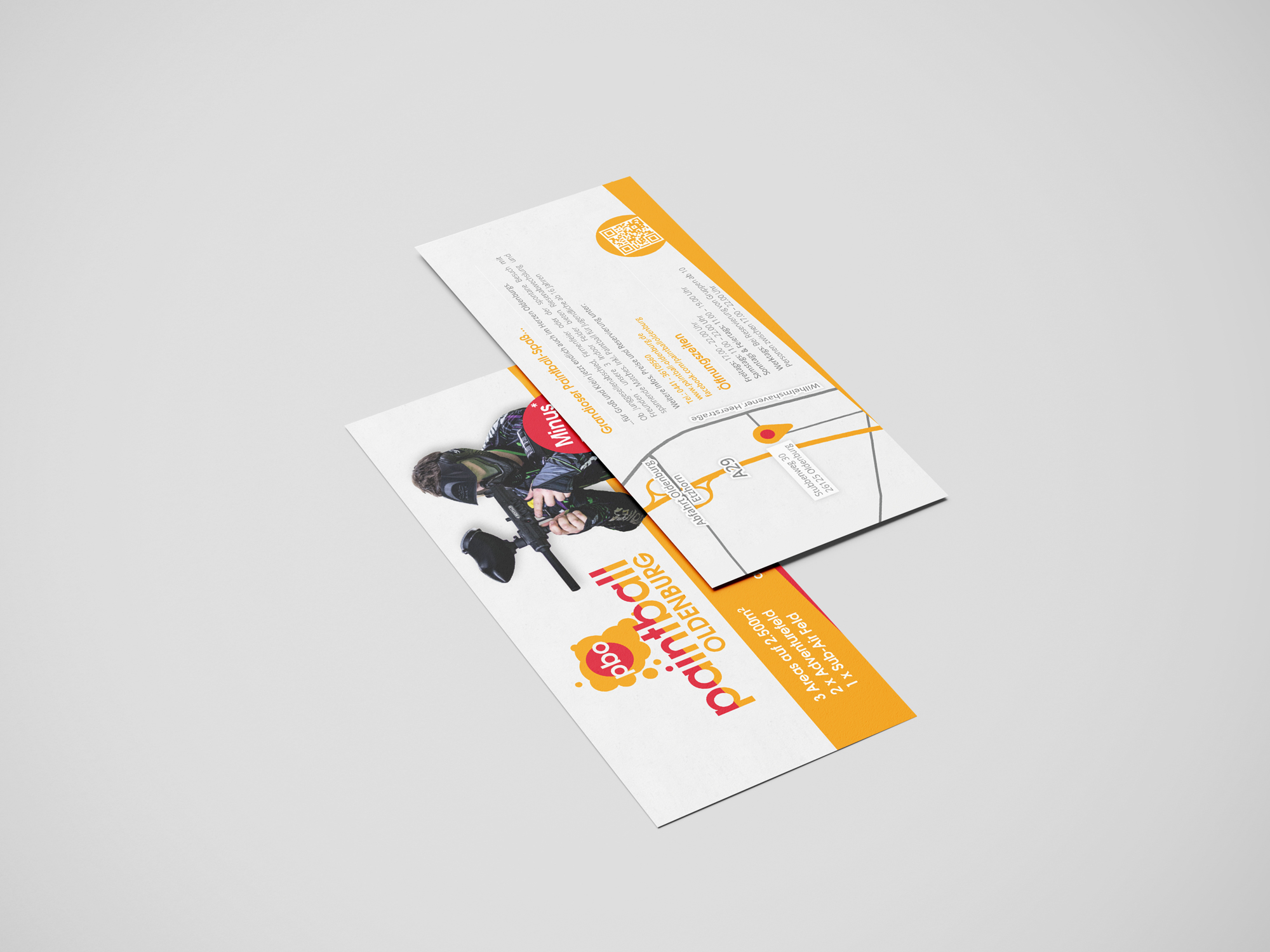 Projekt Paintball Oldenburg // Referenz onitec Werbeagentur