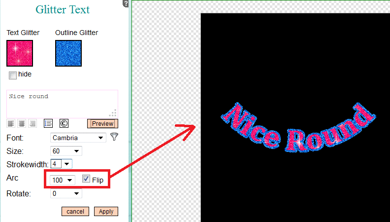 Glitter text generator Glitter text generator