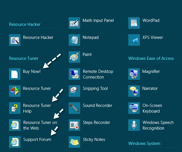 Remove Programs from the All Apps Screen in Windows 8