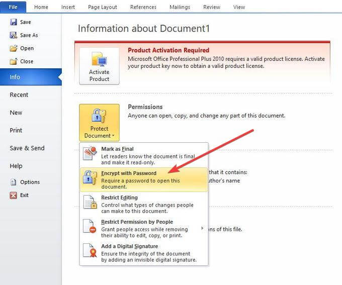 How To PasswordProtect Word & PDF Documents
