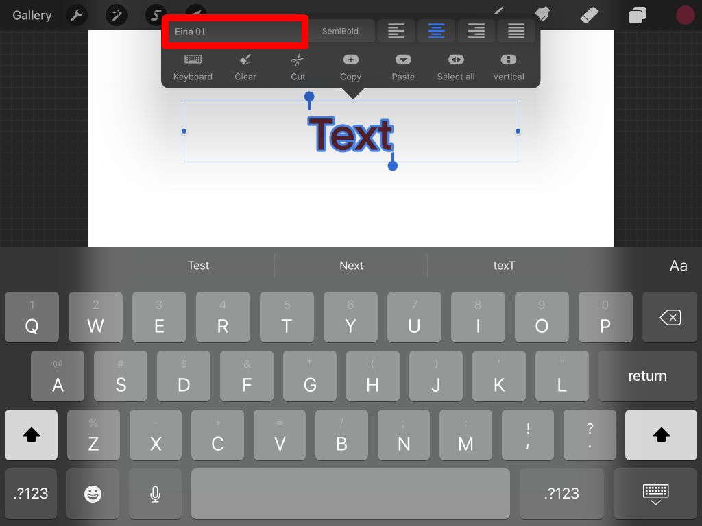 How to Import Fonts Into Procreate Nano Water Tech