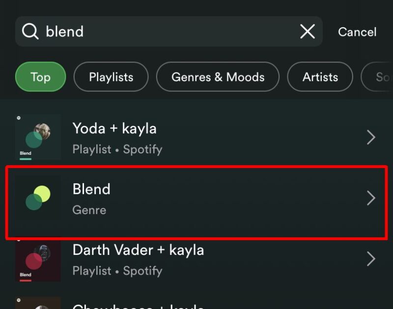 How to Make a Spotify Blend Playlist With Another User