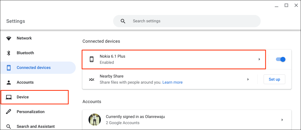 How to Connect a Phone to Chromebook Using Phone Hub