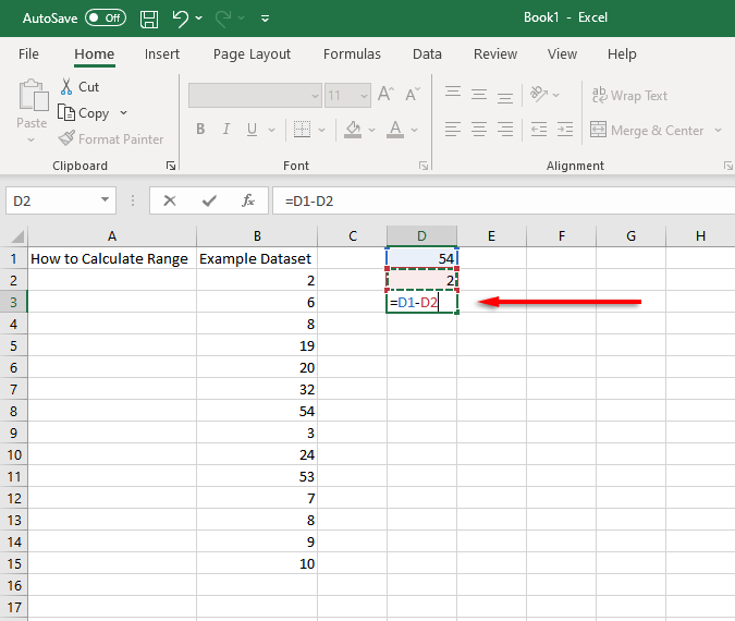 How To Find And Calculate Range In Excel onlineguys