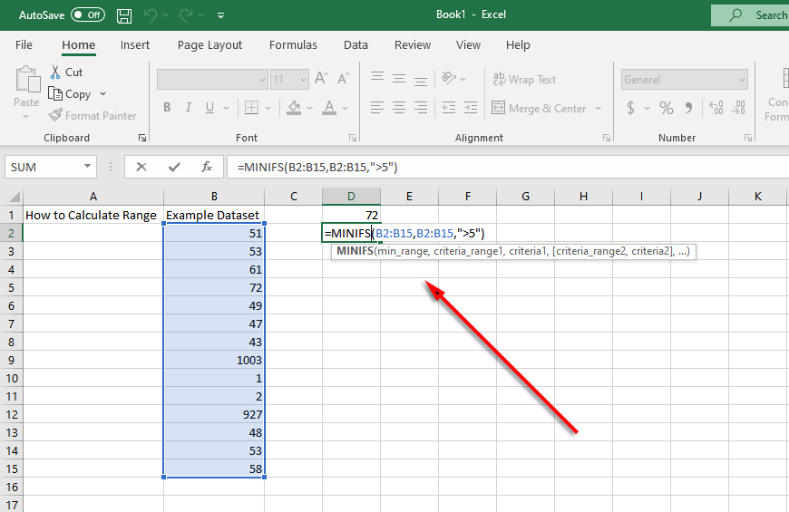 How To Find And Calculate Range In Excel onlineguys