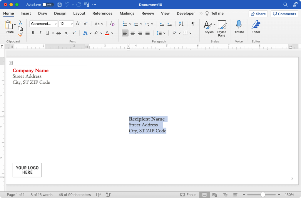 How To Print On An Envelope In Microsoft Word techips