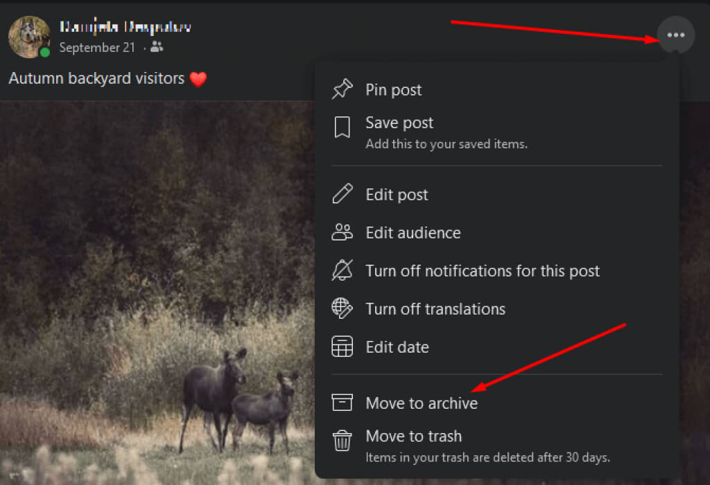 How To Hide And Unhide A Post On Facebook
