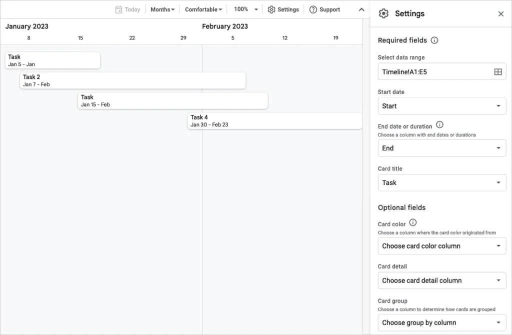 How to Use Google Sheets Timeline View to Manage Projects LaptrinhX