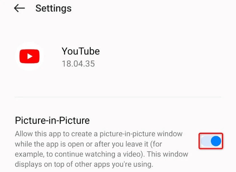 How to Fix the YouTube PictureinPicture Not Working Issue Amfahs Empire