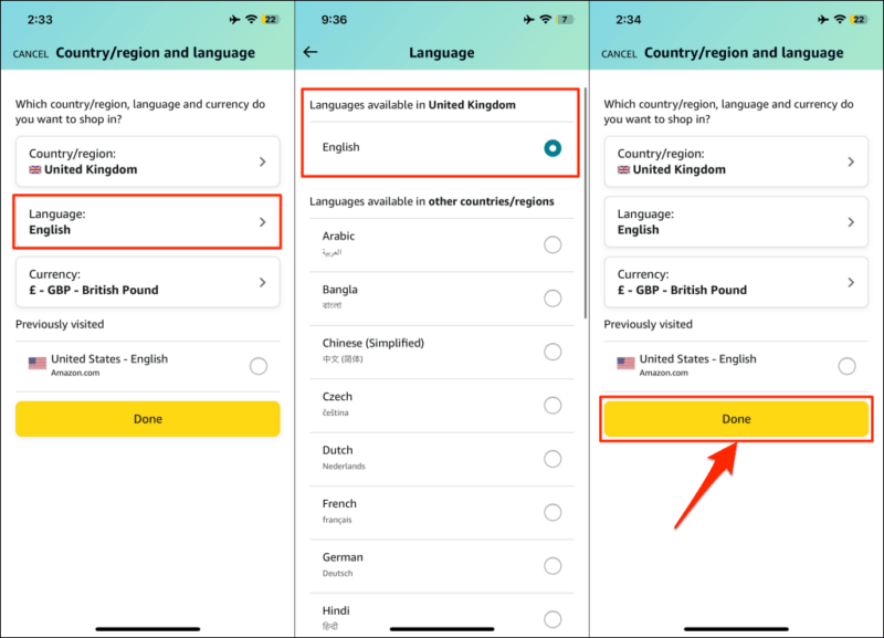 How to Change Language on Amazon