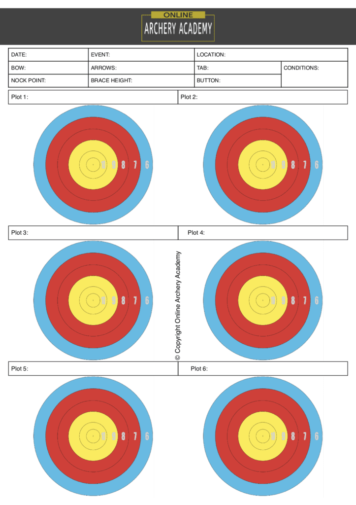 Archery Score Sheets & Resources Online Archery Academy