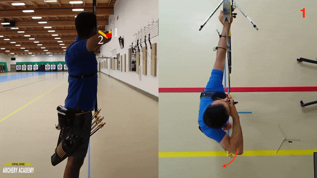 Archery Draw Technique and Full Draw Recurve Olympic Archery