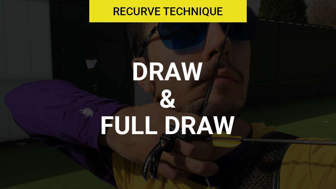Archery Draw Technique and Full Draw Recurve Olympic Archery