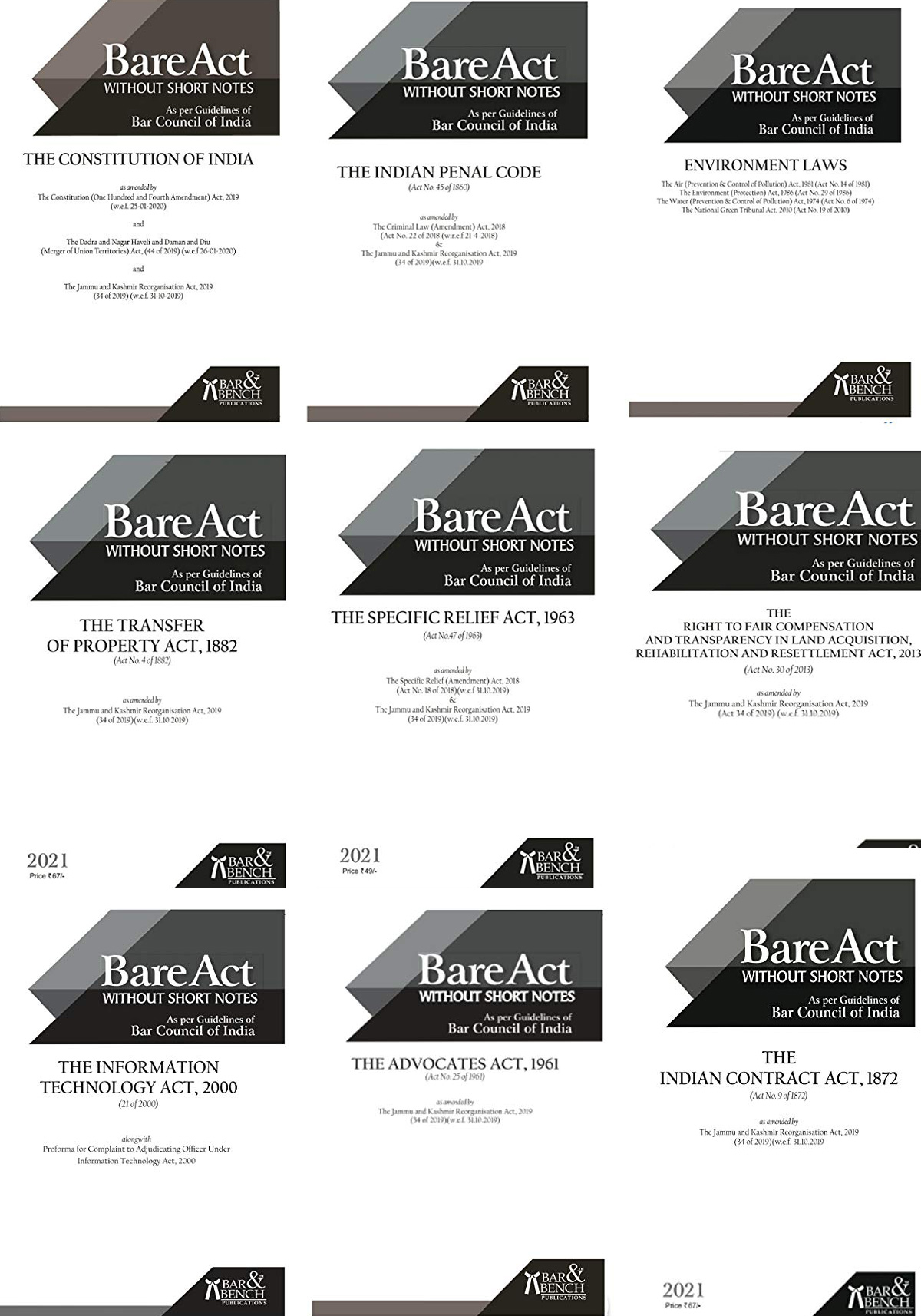 All India Bar Exam AIBE (Strictly in accordance with guidelines issued by the Bar Council of