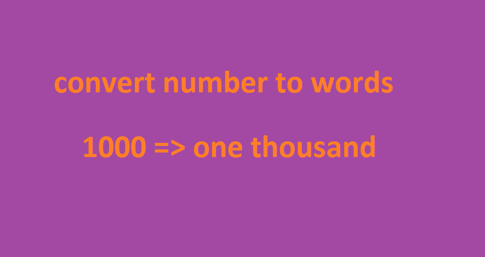 convert number to words in javascript onlinecode
