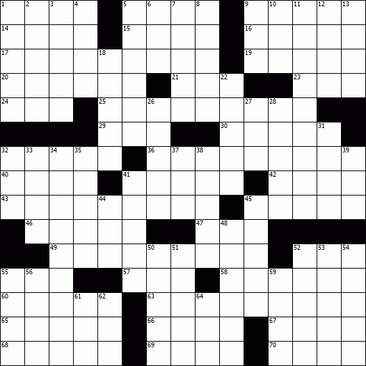 Free Daily Crossword Puzzles