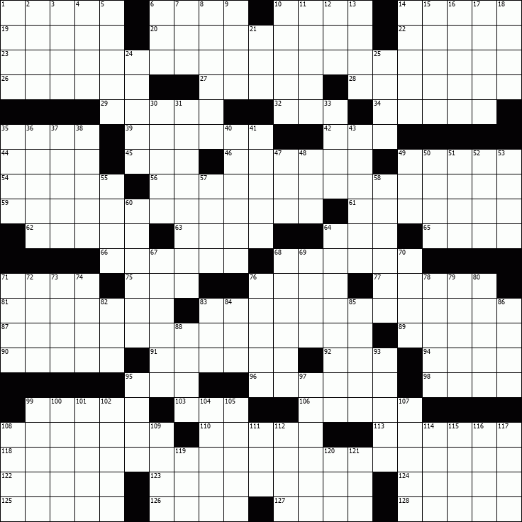 Free Daily Crossword Puzzles