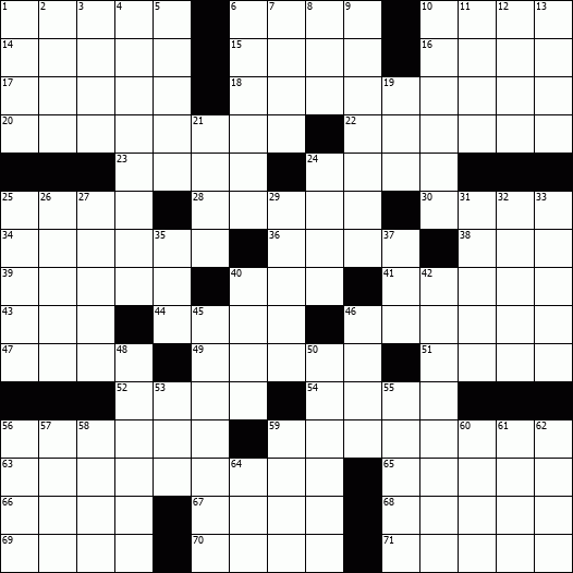 Free Daily Crossword Puzzles