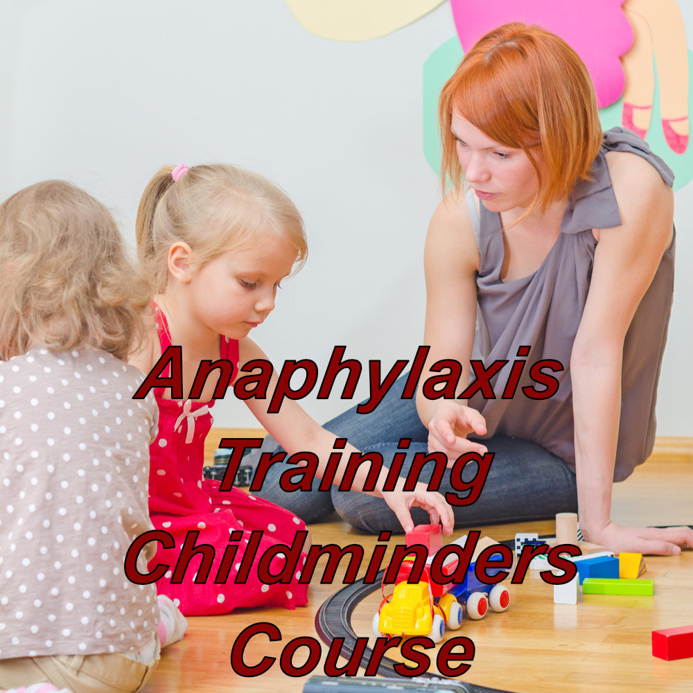 Online Anaphylaxis Training Childminders, Nurseries, Early Years, CPD
