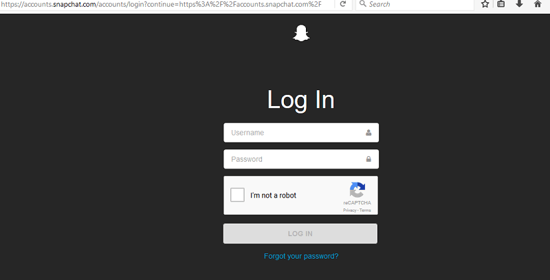 Snapchat Login Online Sign In, Sign Up