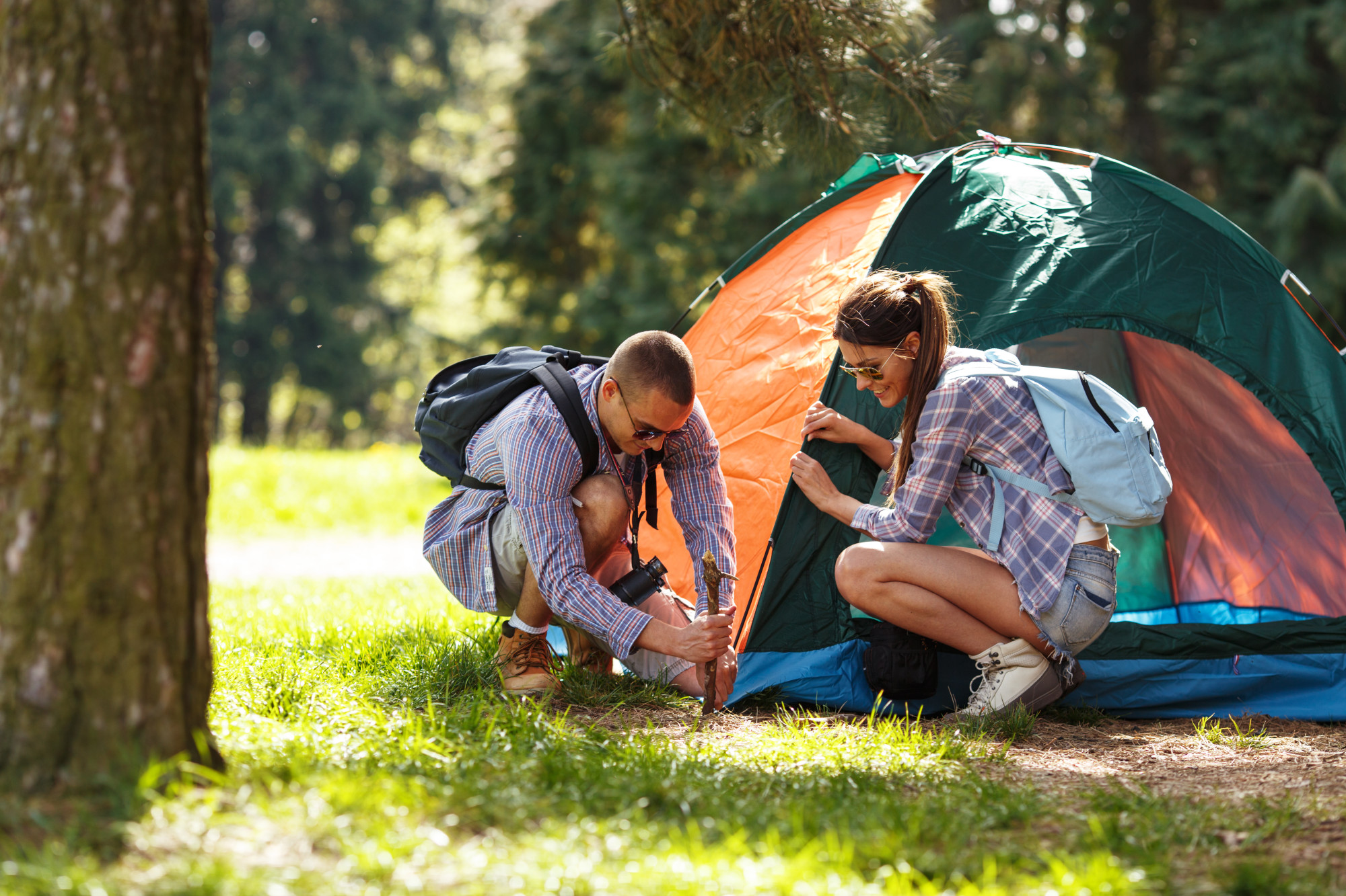 A Beginner's Guide To What To Bring On A Camping Trip • Online Logo