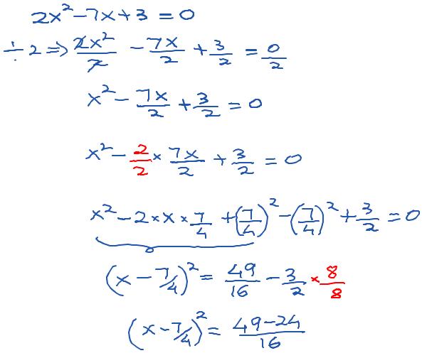 10th cbse maths solution for exercise 4.3 part 1