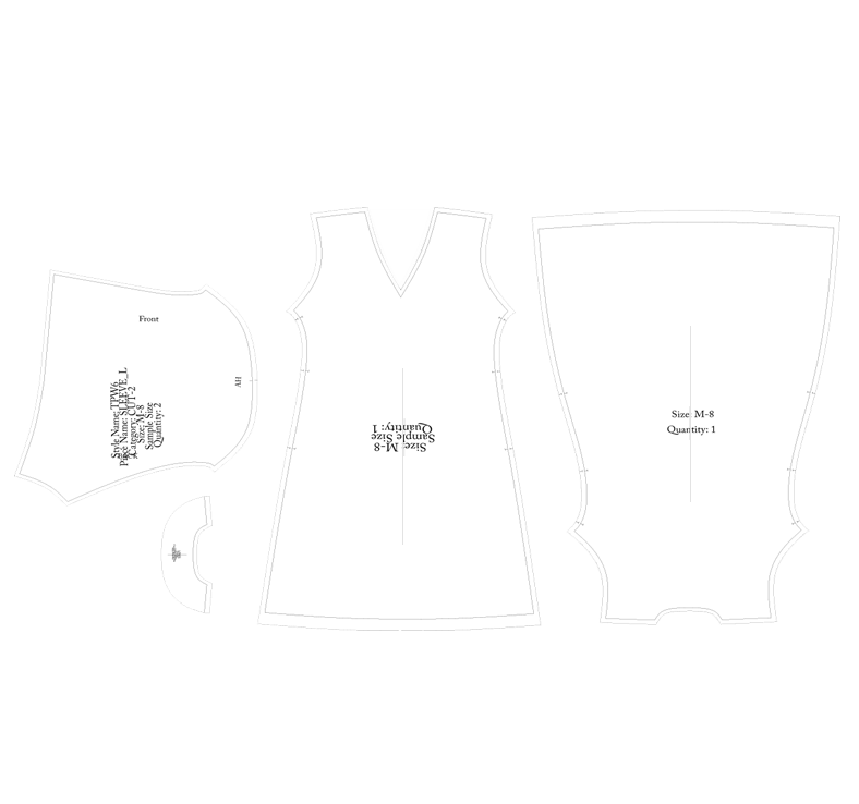 Online Apparel Pattern Maker, Apparel Patterns CAD, CAM and PDS for