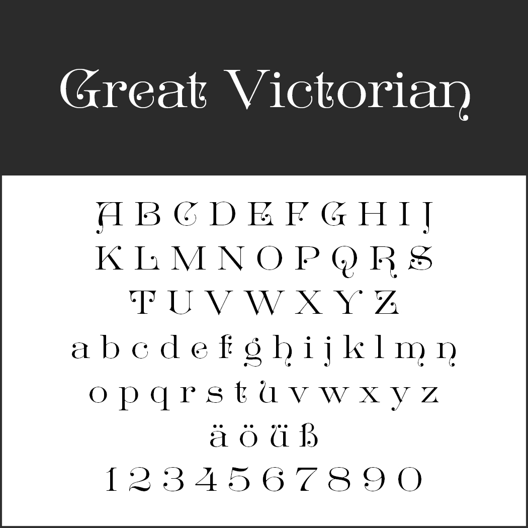 Menu fonts an overview of the best free fonts