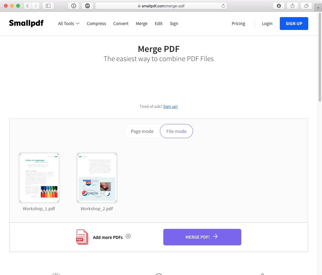How to merge PDF files securely, quickly and free of charge
