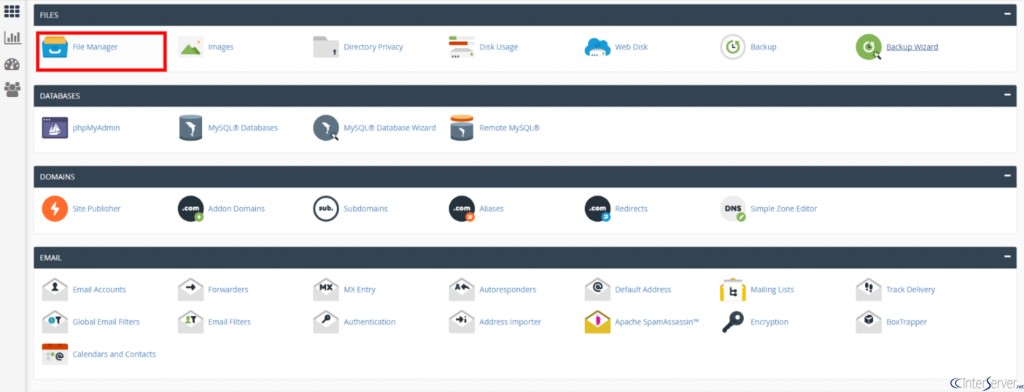  Trình quản lý tệp trong cPanel "width =" 1024 "height =" 392 "title =" 12 lý do tại sao cPanel Web Hosting là tốt nhất cho Người mới bắt đầu 9 "data-recalc-dims =" 1 "/> </p>
<p> Trình quản lý tệp thực hiện chính xác những gì mà tên gợi ý cho nó, nó giúp quản lý tệp và giúp điều hướng dễ dàng hơn. </p>
<p> Nhưng nếu bạn thích đi học cũ và sử dụng FTP để xử lý tệp, cPanel của bạn có thể giúp bạn dễ dàng hơn bằng cách cung cấp cho bạn tiện ích mở rộng quản lý tài khoản, cho phép bạn tạo tài khoản mới để quản lý quyền và thêm hoặc xóa tệp một cách dễ dàng. </p>
<h3> <span class=