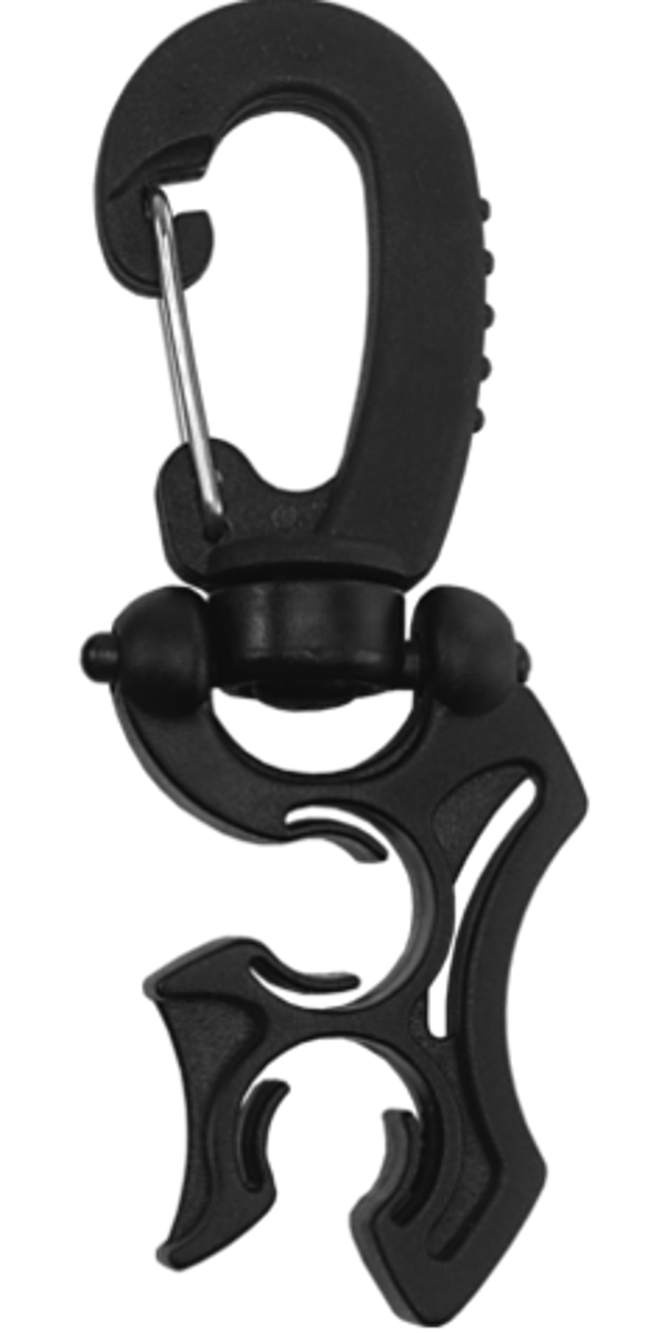 Innovative Scuba Plastic Hose Holder With Gate Swivel