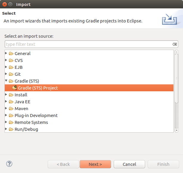 STS Gradle Setup Tutorials Gradle in STS Setup Online
