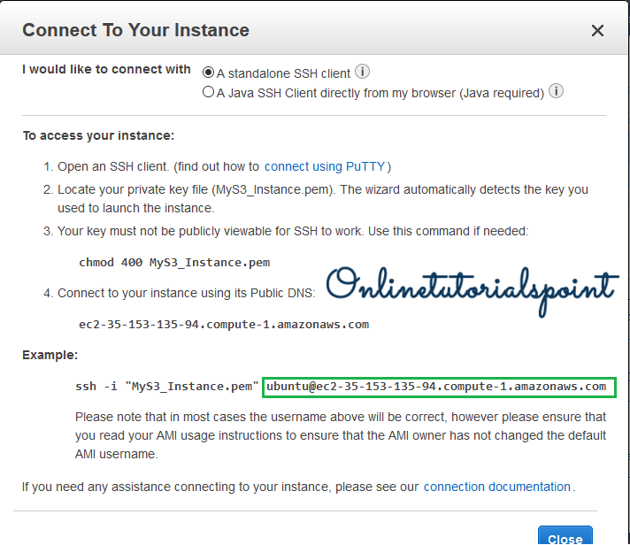 How to connect AWS EC2 Instance using PuTTY