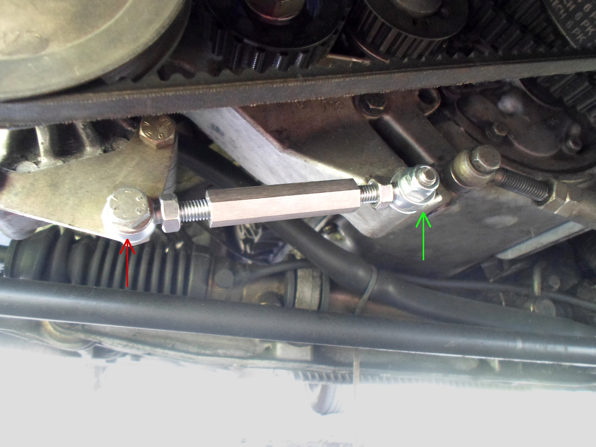 Power Steering Pump Tensioner Install