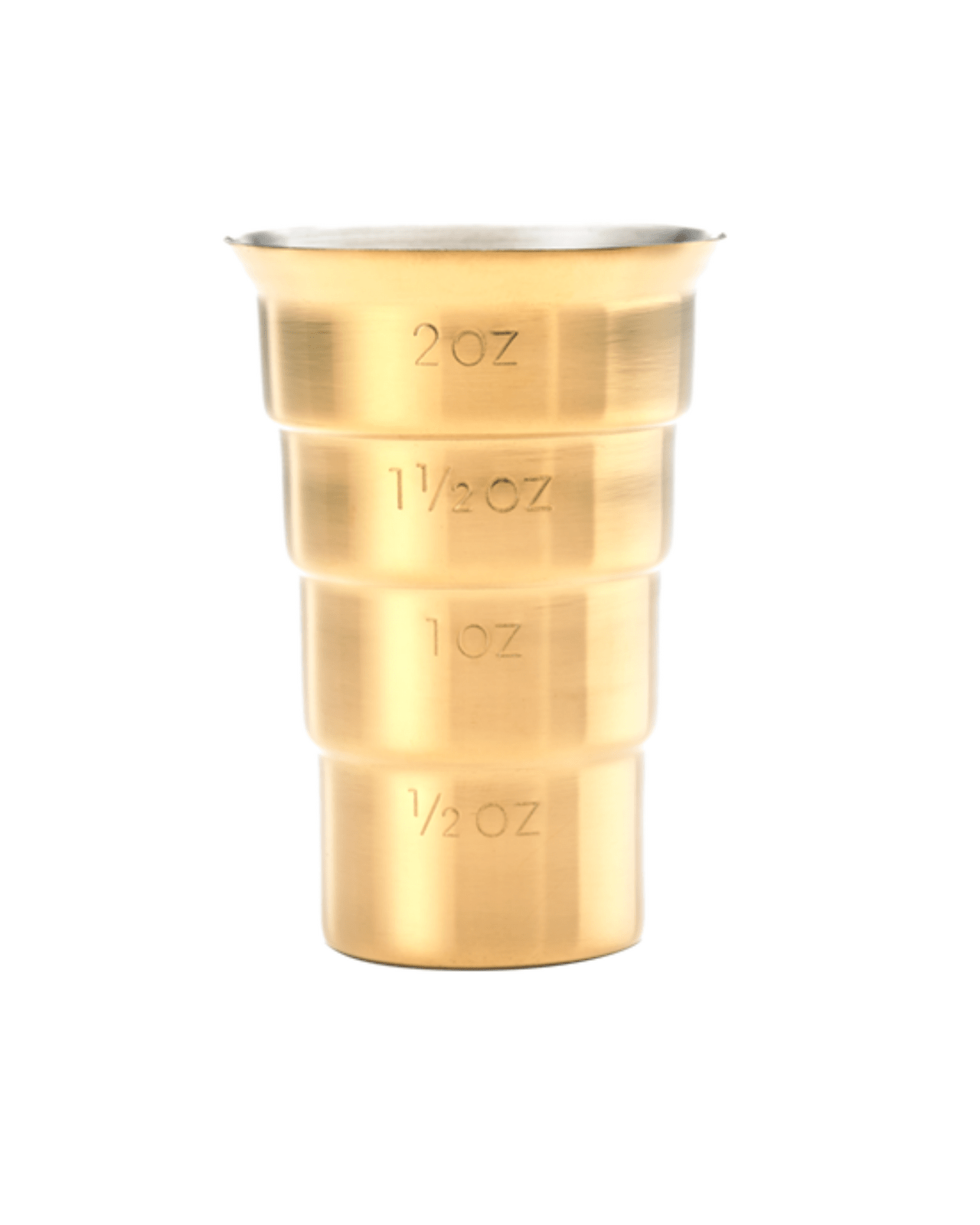 Only Bitters Cocktail Jigger Barfly Stepped Jigger [15ml60ml] Gold