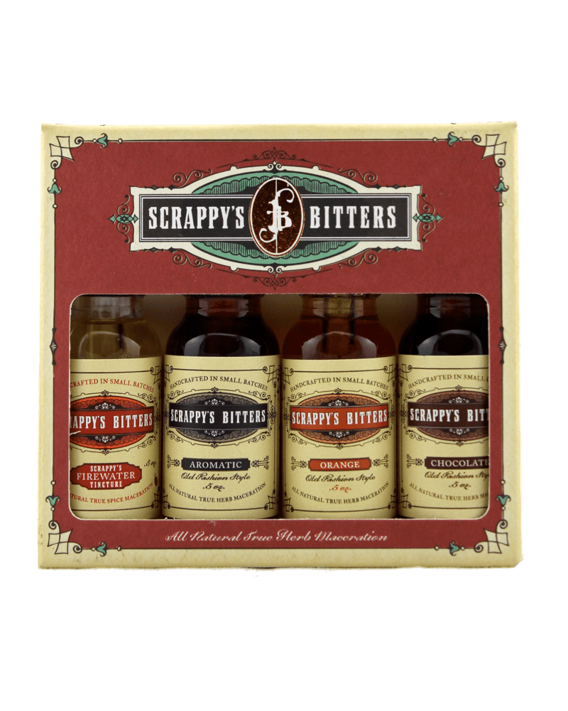 Only Bitters Scrappy's Gift Box Essentials Mini Bitters