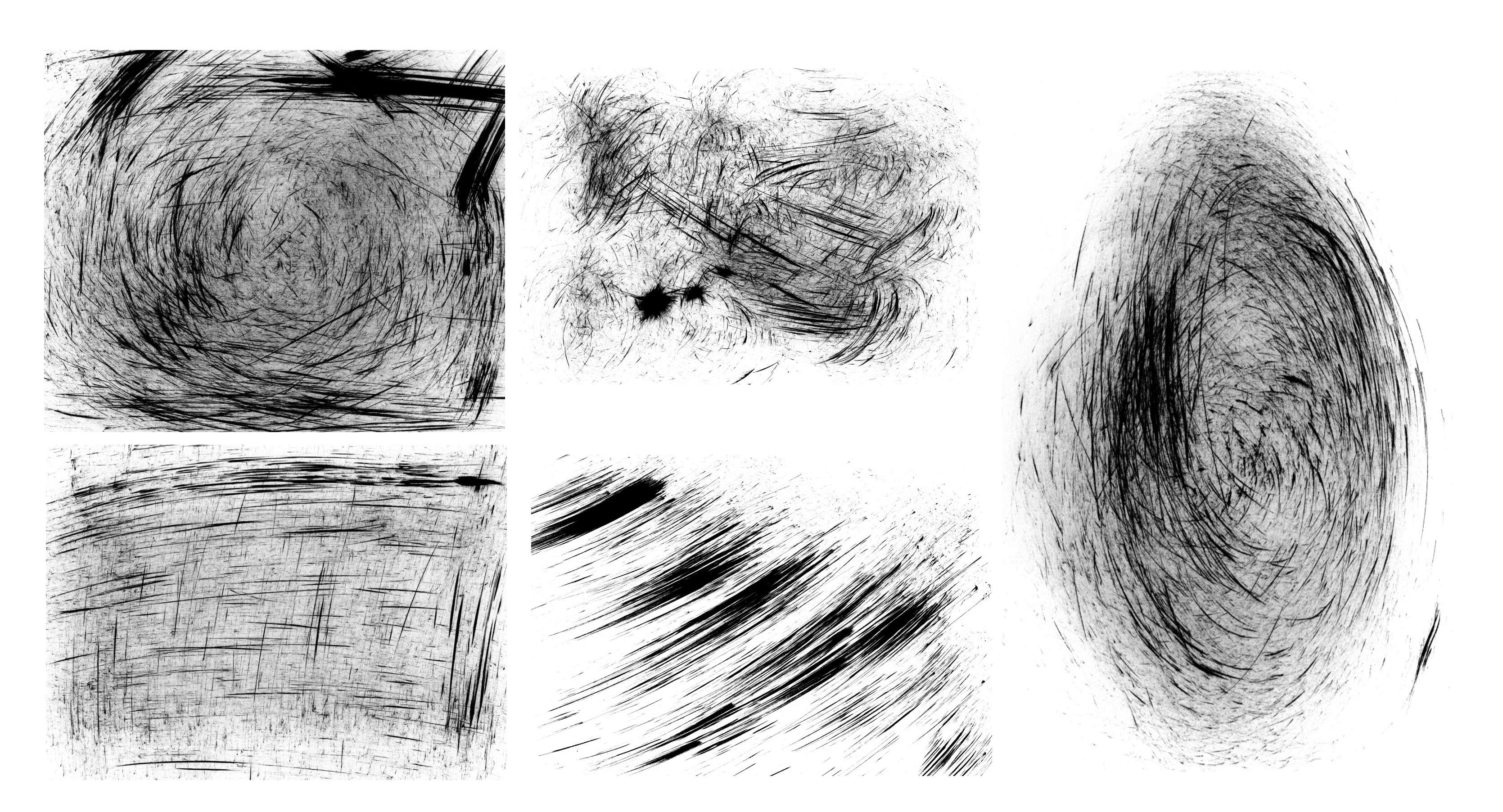 Scratched Effects Black and White Texture (JPG)