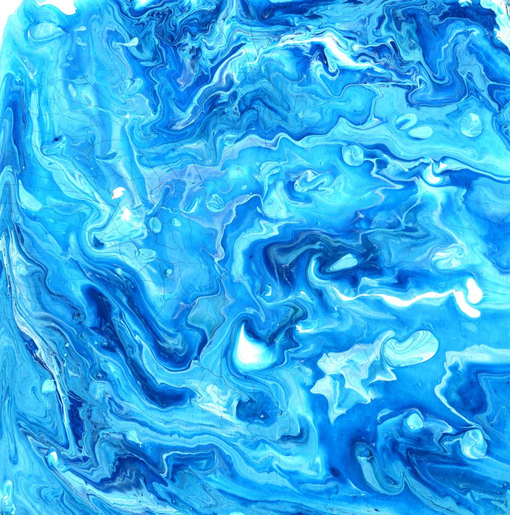 4 Abstract Blue Paint Texture (JPG)
