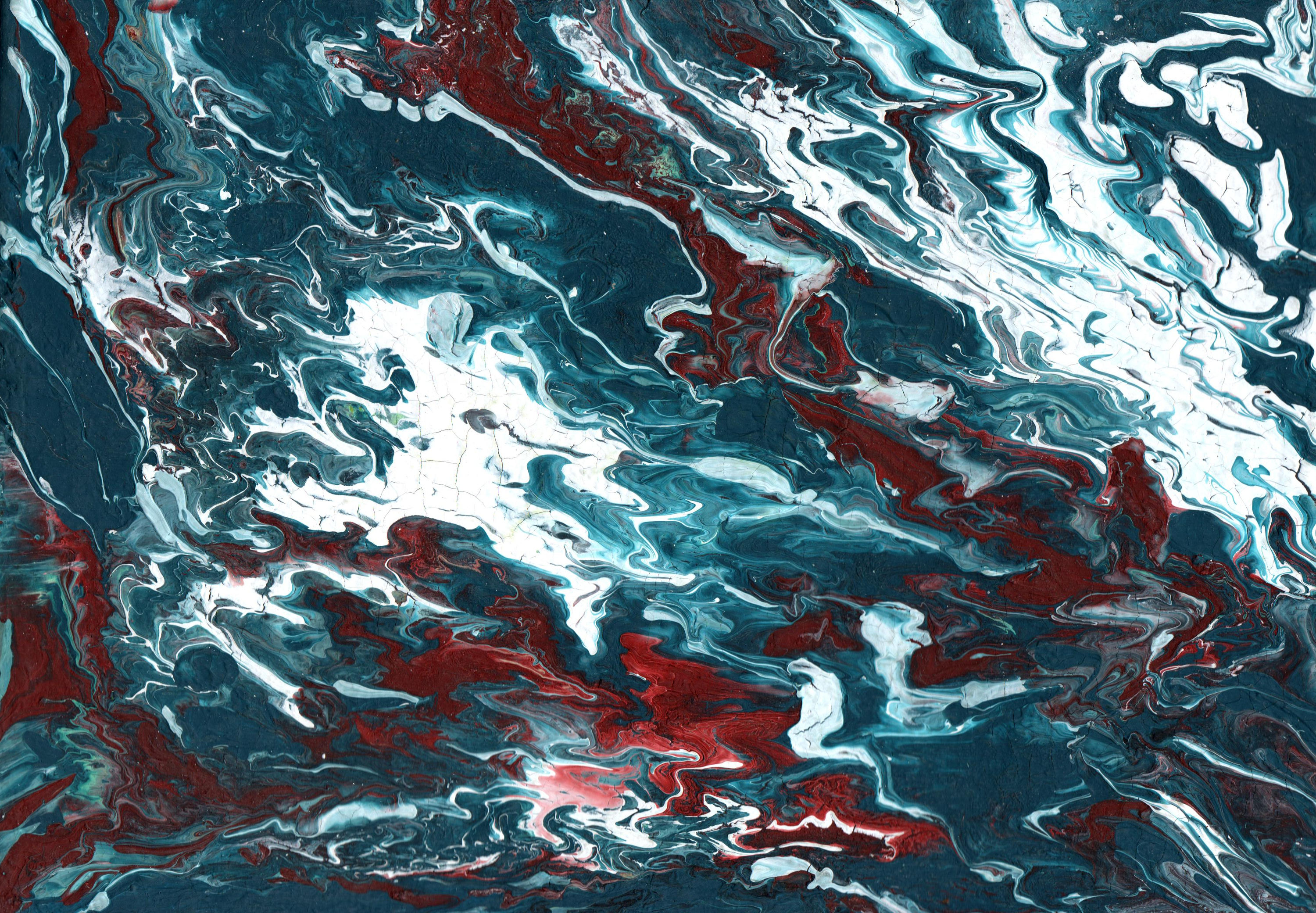 10 Abstract Acrylic Paint Texture (JPG)