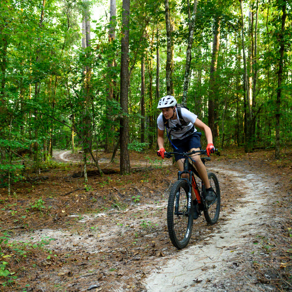 Big Branch Bike Park Intro through Advanced Biking Trails in Jacksonville, NC