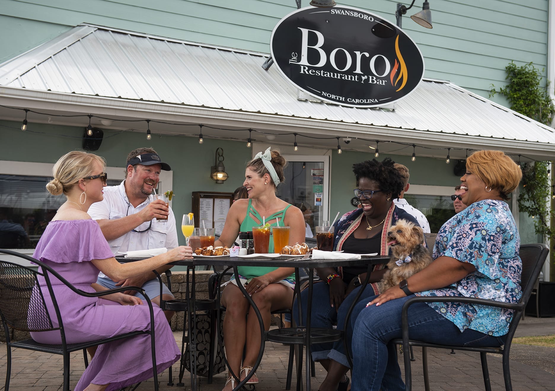 Pet Friendly Dining at the Boro in Swansboro Only In Onslow