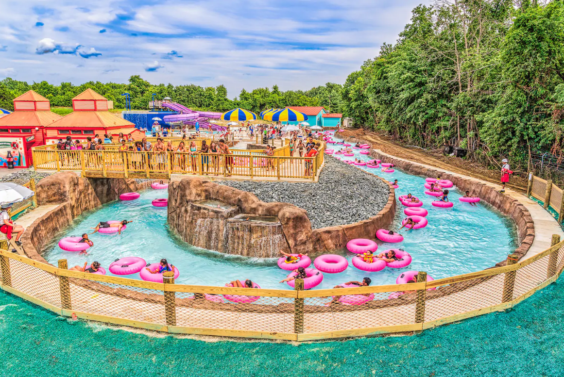 Wahoo River At Six Flags America Is A New Lazy River Attraction In Maryland